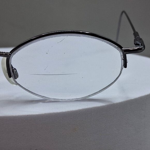 Oscar 205 Col.010 Made in Korea 47-20-140 Half Rim Wire Eyeglasses Frame - Picture 13 of 13